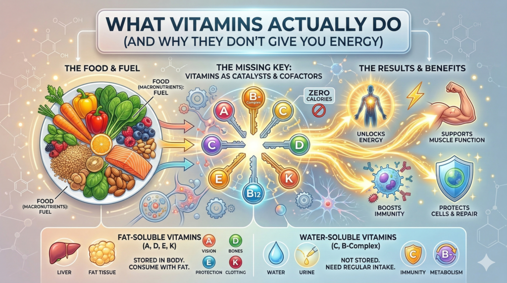 What Vitamins Actually Do (And Why They Don’t Give You Energy)